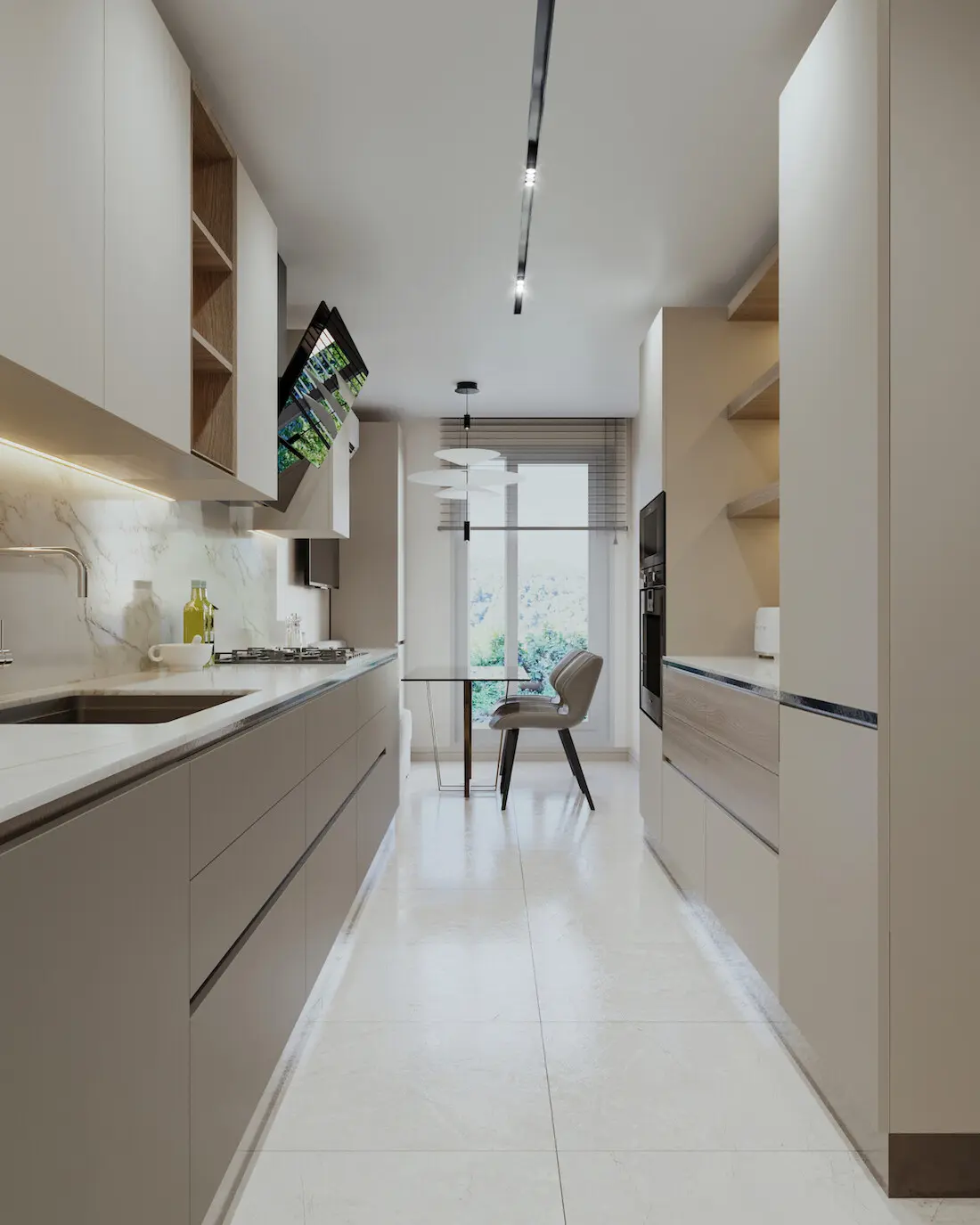 Fitted kitchen